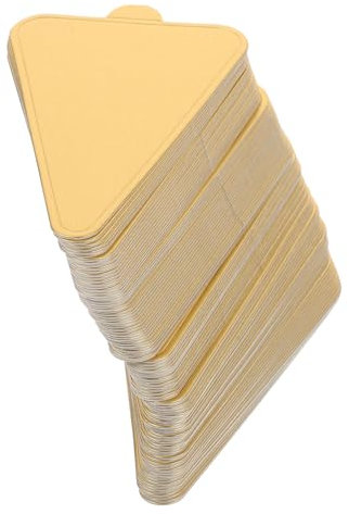 COLLBATH 100 Sheet Cake Base Trays Mini Cardboard Cake Boards for Wedding Birthday Engagement Holiday Parties Sturdy Easy to Use