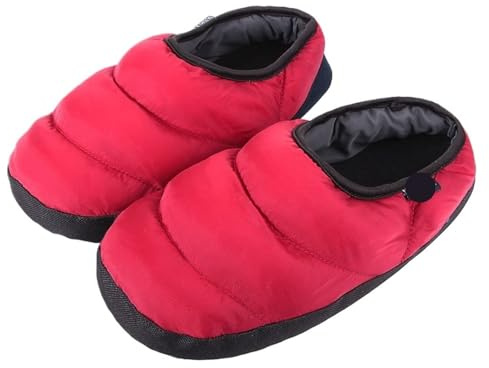 CGUOHU Vinter pälstofflor dam dun-bomull inomhusskor män kvinnor vardagliga hem sneakers varm toffel stor storlek sko för utomhusvandring
