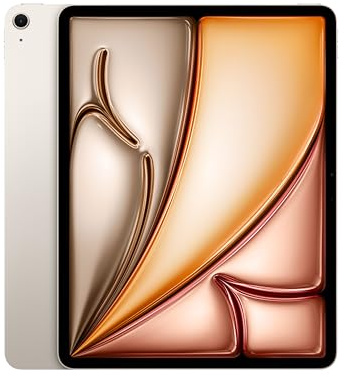 Apple 13 iPad Air (M4): Liquid Retina Display, 512 GB, 12 MP Front‑/Rückkamera, WLAN 7 mit Apple N1, Touch ID, Batterie für den ganzen Tag – Polarstern