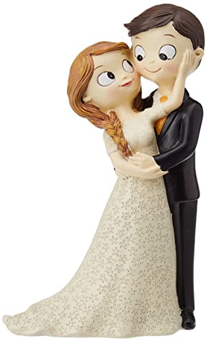 Mopec Pop&Fun Figura para Pastel, Resina, Multicolor, 12 x 16.2 x 23.5 cm