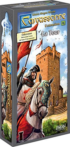 Asmodee Z-Man Games | Carcassonne - Extension 4 La Tour | Jeu de société | À partir de 7 Ans | 2 à 6 Joueurs | 40 Minutes