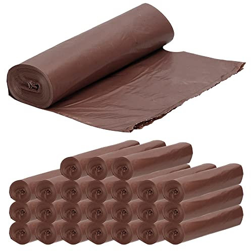 500 sacs à ordures avec une capacité de 20l auto-custranine chacune