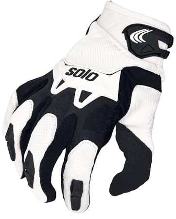 SOLO QUEEN Enduro Guantes para Bicicleta | MTB | Moped | Moto-Cross | Adultos