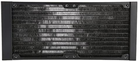 Jectse Wasserkühlung Computer Kühler,12 Rohre G1/4 Gewinde PC Wärmetauscher Wasserkühlung Kühlkörper,Wasserabscheider Wasserkühler Rohr für PC (240mm)