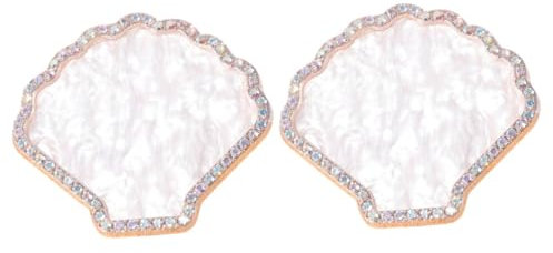 FRCOLOR 2 Pz tavolozza per pallet di vernice paletta per il trucco contenitori per cosmetici contenitori cosmetici gel per scaffale espositivo lastre per resina