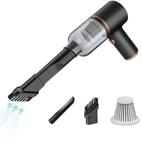 VIGOEXPRESS Aspirabriciole Senza Fili Portatile Per Auto Potente - 30W - Con 3 Bocchette - Filtro HEPA Lavabile - USBC | PISTOOVER