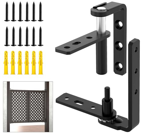 MeBantoo Heavy-Duty Self Closing Saloon Door Hinges, 304 Stainless Steel Self-Return Dual Swing Cafe Hinges for Bar, Patio Doors (1, Small) | 304 Stainless Steel Self-Return Dual Swing Cafe Hinges for Bar, Patio Doors