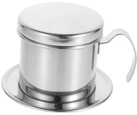 OKUMEYR Stainless Steel Coffee Pot Drip Filter Heat Resistant Easy Clean Strainer for Tea and Coffee