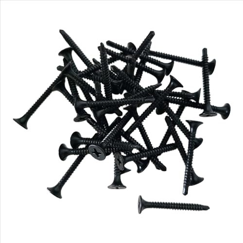 200 x Schnellbauschrauben für Gipskarton Rigipsschrauben Metal, Selbstbohrenden Trockenbauschrau Gips-Platten 3.5x25mm (200, 3.5x45mm)