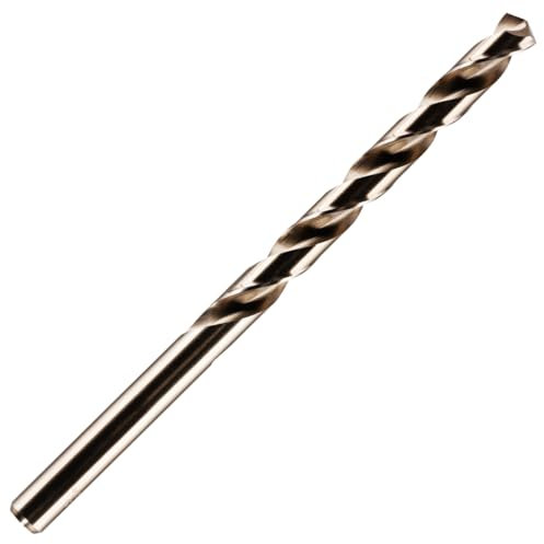 10mm x 295mm Flute x 430mm Extra Extra Long Series HSS Cobalt Jobber Drill Bit For Stainless Steel, Hard Metals, Aluminium, Cast Iron, Copper. DIN1869-III Twist Drill Bit.