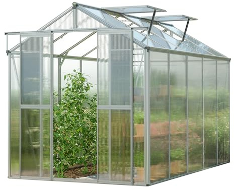 GFP Serra Picco 5 telaio in alluminio 179 x 322 cm pannelli di policarbonato di 8 mm