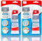 BlissMart Multipurpose Silicone Sealant – Extra Strong Waterproof Quick Bond – White 70g x 2 Tubes – No Gun Needed, Mold Resistant, Kitchen, Bathroom, Glass, Wood, Metal (White)