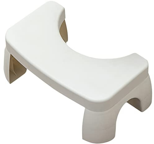 Veemoon Sgabello Bagno Antiscivolo per Rialzo Water per Adulti Design Ergonomico per Ottimale Resistente e