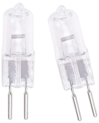 JZLBBC Lampadine alogene GY6.35 50W 24V Lampade alogene G6.35 100W 12V Lampadina alogena GY6.35 220V 35W JC Tipo Lampadina a capsula con lente in vetro trasparente Bianco caldo 1 PCS 12V-35W