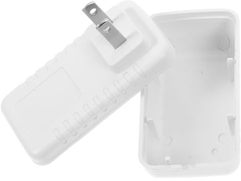 SAFIGLE Cassaforte Nascosta Bianca in Plastica Portatile per Custodire Denaro e Gioielli con Scomparto per Casa