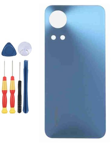 Yuxyiony New Replacement For Hotwav Note 13 Cellphone Battery cover plate Repair Replacement Tool Accessories（Blue）