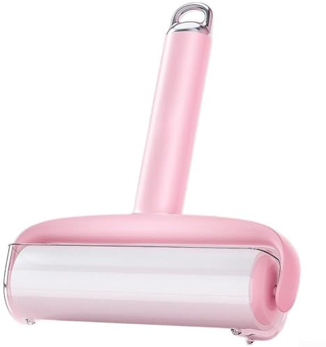 Rouleau anti-peluches avec poignée ergonomique et action de roulement fluide pour une utilisation confortable sur plusieurs types de tissus (D)