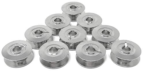 10 Metall Spulen für Pfaff Nähmaschine 230/260 / 262/360 / 362