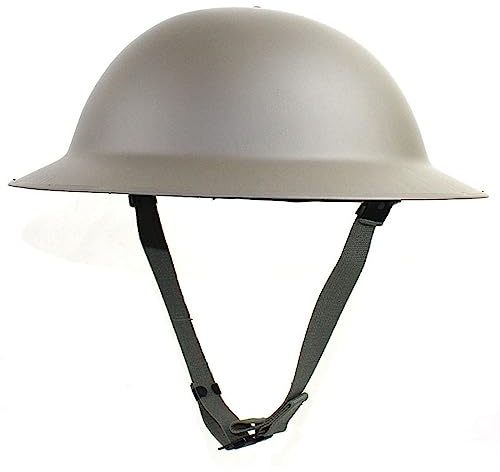 La seconda Guerra Mondiale Esercito Britannico MK-2 elmetto d'Acciaio, Cinturino Regolabile Chin - Esercito Cappello Casco, caschi Uomo per Casco Airsoft Paintball CS B