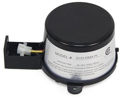 46491600 GVD-RAM PL Vent Damper Motor Assembly Compatible with Field Controls 46491600 Boiler Damper Motor,Motorized Vent Damper Devices for Gas Fired