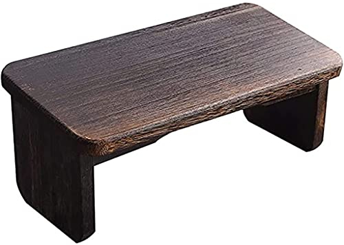 Samnuerly Kniende Meditationsbank mit klappbaren Meditationsbankbeinen aus massivem Holz, Perfekter kniender Hocker, ergonomische Yoga-Bank aus massivem Holz
