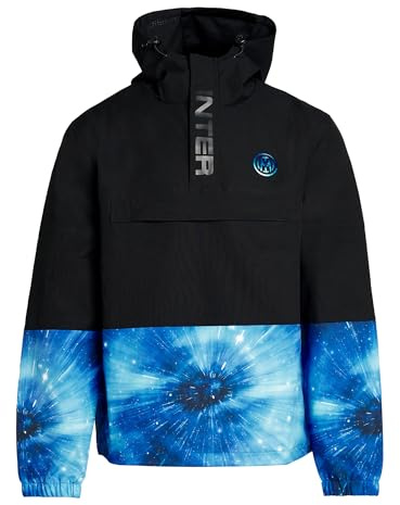Inter FC Internazionale Milano S.p.A Felpa con Cappuccio Galaxy Unisex-Adulto, Diverse Taglie/Colori Disponibili, Collezione Galaxy, Adatta a Tutti i Tifosi Nerazzurri, Prodotto Ufficiale
