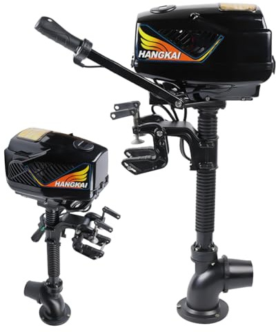 48V 1000W Electric Outboard Motor, 4HP Jet Pump Brushless Motor with Short Shaft, Heavy Duty Boat Engine for Inflatable Boats, Kayaks, Dinghy, Canoe & Small Fishing Boats