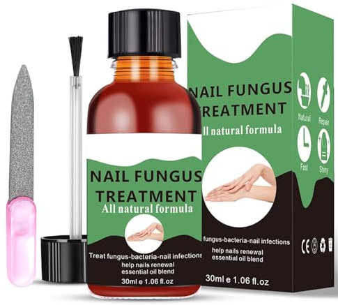 Fungal Nail Treatment For Toenail - Extra Strong Nail Fungus Treatment for Toenail and Fingernail - Anti Fungus Nail Repair for Fingernails Toenails,Strengthen Renew Damaged, Broken Nails
