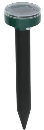 JAYEUW Outdoor Ultraschall Rattenvertreiber Solar-Nagetier-Vertreibungsgerät 4 Stücke-Wühlmaus-Vertreiber Maulwurfschreck Garten Rattenschutzmittel Jeweils für 5m² Bereich Grün Schwarz