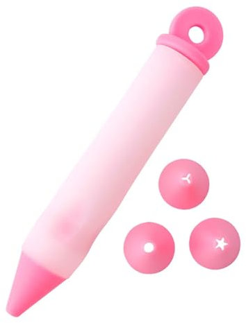 esmen Pastry Nozzles Silicone Food Writing Pen Cream Cup Cake Mold Piping Pastry Cookie Icing Nozzles for Kitchen Accessories Cake Nozzles