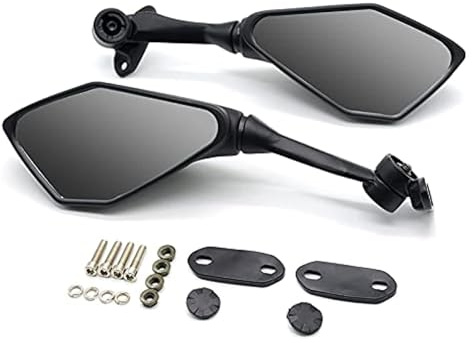Motorrad Spiegel Für K&AWASAKI Für Ninja 400 2011-2018 Für Ninja 250 Für ZX 6R 636 650 300R Motorrad-Rückspiegel Lenkerendenspiegel