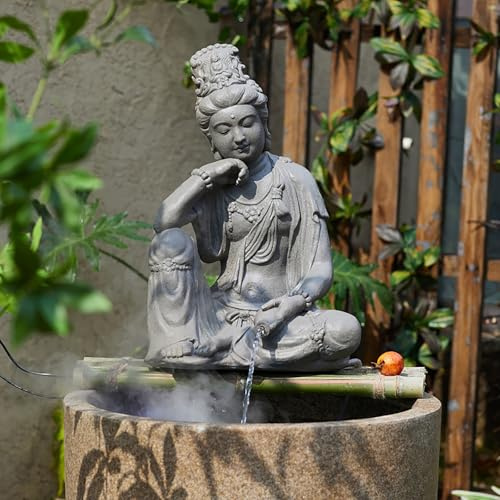 ZYZSY Cracheurs d'étang, Sortie De Circulation De Fontaine, Fontaine À Eau Étang À Poissons Cascade Décorative, pour étangs de Jardin et balcons – Décoration Maritime