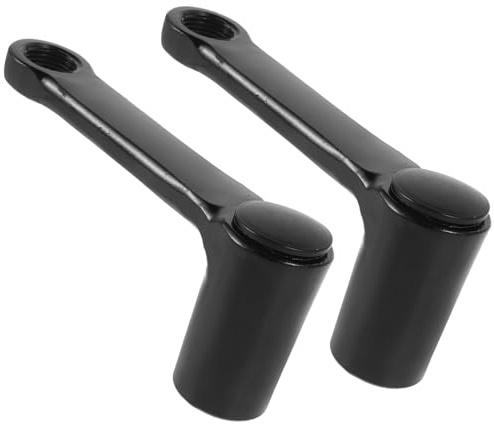 CALLARON Brazo de Manivela Estándar para Bicicleta Diseño Desmontable, 2 Piezas para Ciclismo de Montaña, Fácil Mantenimiento y Limpieza
