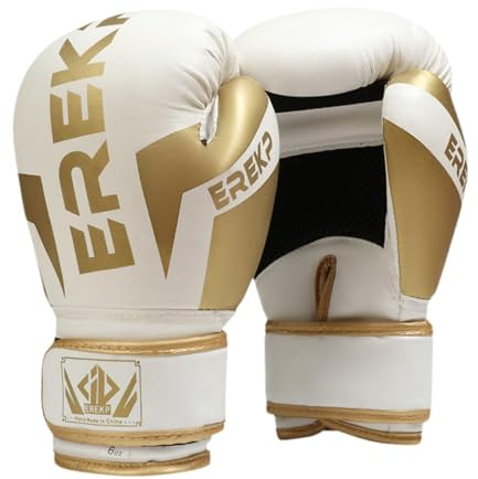 Zxpjkyu Guantes de Entrenamiento, Vendajes, de Boxeo, Guantes de MMA para Niños Y Adultos, 30x16cm