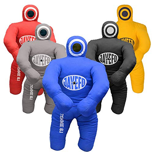Jayefo Sports Kids Grappling Dummy Punching Bag for Kids Children Wrestling Exercise BJJ Boxing MMA Brazilian Jiu Jitsu Throwing Judo Bag Buddy Youth Training Dummies