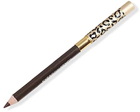 1pc Crayon Sourcils Waterproof Double Face Crayon À Sourcils Avec La Brosse Leopard Sourcils Pen Maculage Yeux Maquillage Comestic Pour Fille (3 Brun Foncé)