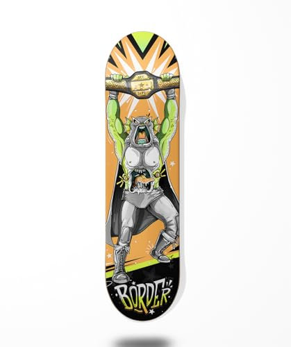 Border Skateboard Skateboard Deck Santo 8.375