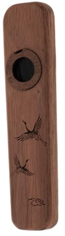 Holz Kazoo Musikinstrument 1 Stück für Erwachsene für Auftritte | Kompakt und Tragbar, Leicht zu Spielen, Geeignet für Musiker bei Event und Bühne