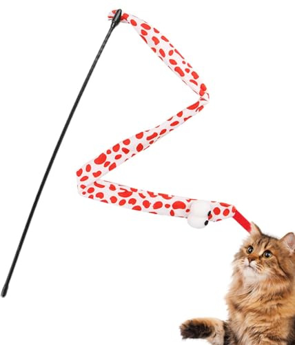 Kattleksak ormstav | Kattunge pinne leksaker | roliga klingande kattleksaker, kattunge kattpinne leksak, katt teaser stav för kattunge träning träning träning