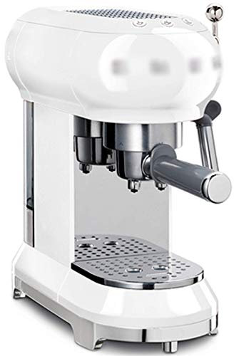 XFZJCHAP Cafetera de cápsulas de Calentamiento rápido para Oficina en casa con espumador de Leche semiautomática pequeña máquina de café con Leche y Capuchino (Color: Rojo)