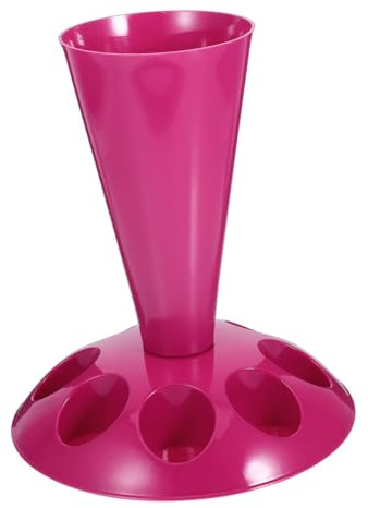 Ciieeo Support Poche à Douille Stable avec Fentes pour Douilles Organisateur Accessoires Décoration Pâtisserie Outil de Cuisine pour Gâteaux et Cupcakes