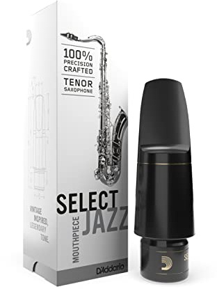 D'Addario Select Jazz Tenor Saxophone Mouthpiece - D7M - Mouthpiece for Tenor Sax