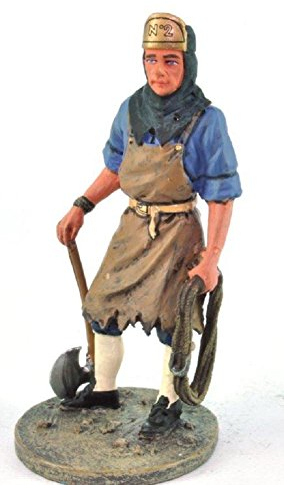 Del Prado Sammelfigur Feuerwehrmann Firefighter Figur Straßburg Frankreich 1780 1:32 ca.7 cm Metall