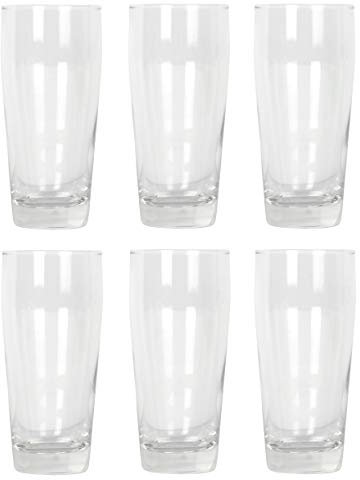 Arcoroc - Professional - Willi Becher, 6 Stück, Bierglas Wassserglas oder Saftglas, geeicht bis 0,25l