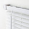 WR-Design PVC Jalousie Weiß - Breite 40 bis 180 cm - Höhe 160/220 cm - Tür Fenster Rollo Kunststoff Jalousette Fensterjalousie Lamellen Plastik (70 x 160 cm)