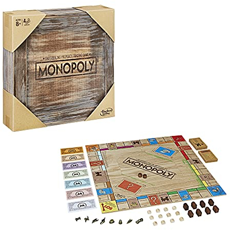 Monopoly Edition Vintage, gioco da tavolo Hasbro Gaming, versione francese[Exklusiv bei Amazon]
