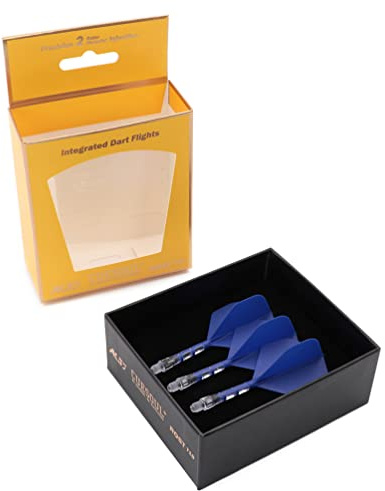 CUESOUL ROST T19 integrierter Dartschaft und Flight, große Standardform, 3er-Set