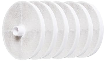 Amazon Basics Filtres pour fontaine à eau pour chat, Lot de 6