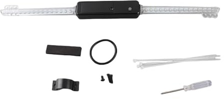 Keenso Luces LED Bicicleta, Iluminación Ruedas 64 Colores Dinámicos, 30 Patrones Efectos Seguridad Visibilidad Nocturna, Impermeable Brillante Decoración Ciclismo Urbano Montaña