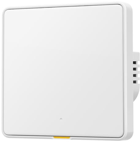 Acmerota Interruptor inteligente Wi-Fi Interruptor de luz de pared inteligente 1Gang, actualización de relé, Funciona para Alexa/Google Home Assistant (Zigbee, sin neutro, no necesita condensador)